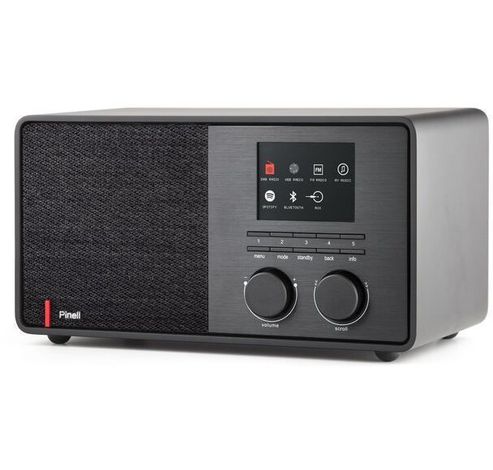 Supersound 301 black [DAB+/internetradio/Spotify/Bluetooth]  Pinell