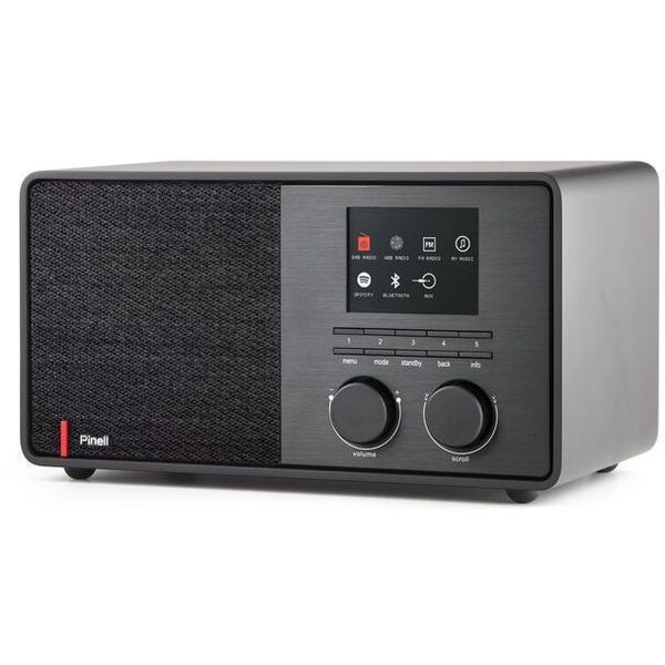 Pinell Supersound 301 black [DAB+/internetradio/Spotify/Bluetooth]