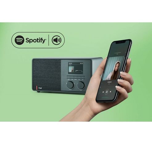 Supersound 301 black [DAB+/internetradio/Spotify/Bluetooth]  Pinell