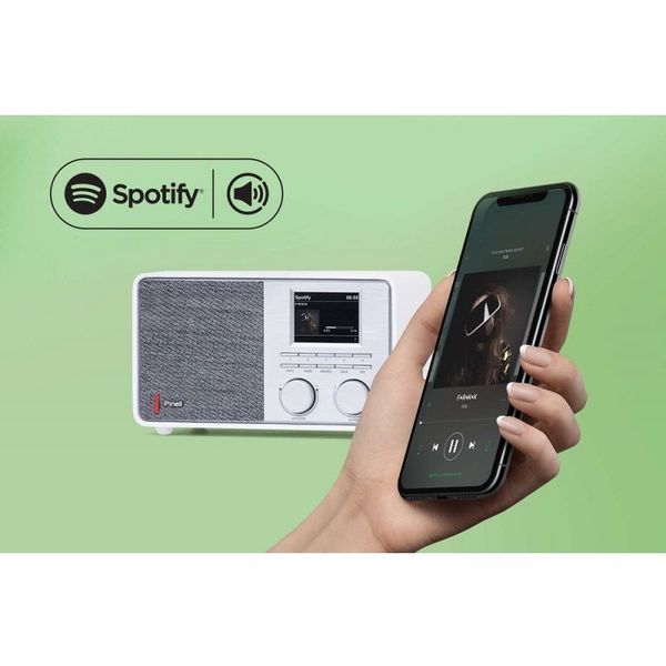 Pinell Supersound 201W [DAB+ & Internetradio, Spotify, Bluetooth] walnoot