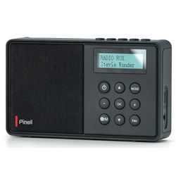 Pinell Supersound MICRO DAB+/FM Ingebouwde accu