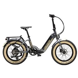 Adriatica E-BIKE FAT FOLD20 Black 