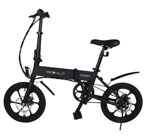 Elektrische vouwfiets R160 zwart  Bohlt