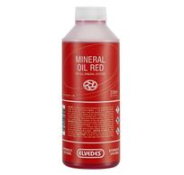 Mineraal olie 1.000ml rood 