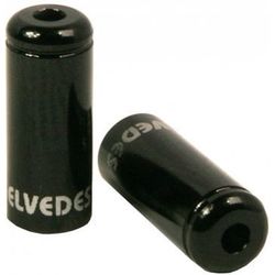 Elvedes 50 bagues scellées ø4,2mm en aluminium noir 