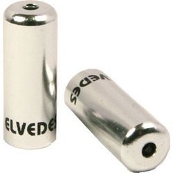 Elvedes 50 bagues scellées ø4,2mm en aluminium argent 