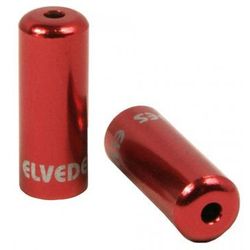 Elvedes 50 bagues scellées ø4,2mm Aluminium Rouge 