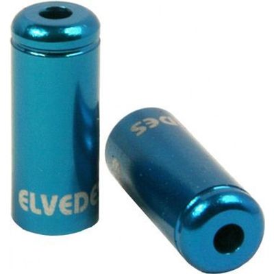 50 bagues scellées ø4,2mm Aluminium Bleu 