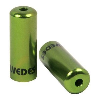 50 bagues scellées ø4,2mm Aluminium Vert 