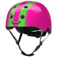 helm Double Green Pink XL-2XL (58-63cm) groen/roze 