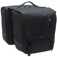 Fietstas dubbel Nova afneembaar black 32L 