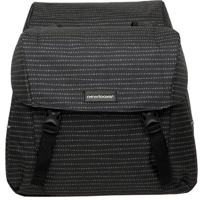 Fietstas dubbel Joli nomi black 37L  Newlooxs