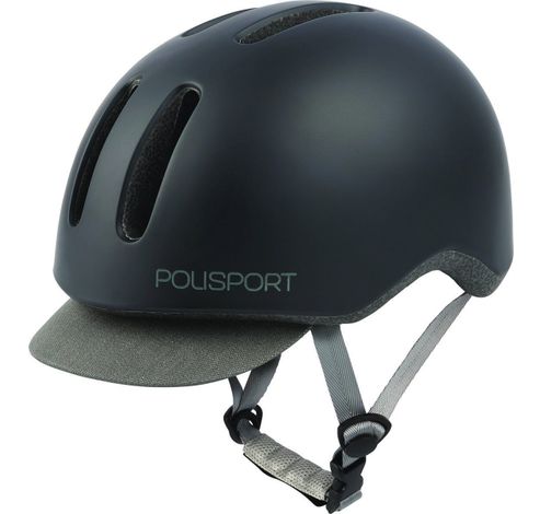 Helm Commuter L 58-61 cm black matte  Polisport