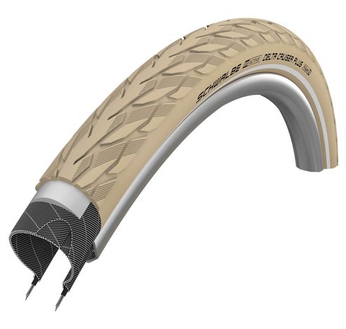 Btb Delta Cruiser Plus 28 x 1 1/2 creme refl  Schwalbe