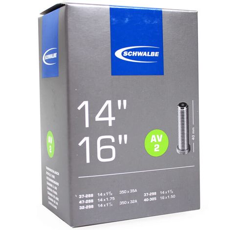 Bnb AV2 14 x 1 1/4 - 16 x 1.50 av 40mm  Schwalbe