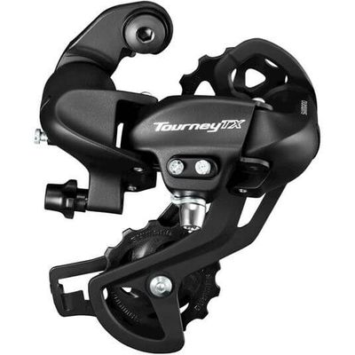 Achter derailleur TX800 z/haak 7/8v 