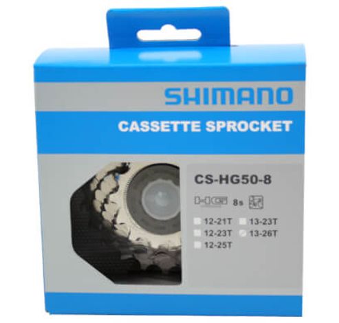 Cassette 8v 13/26 HG50  Shimano