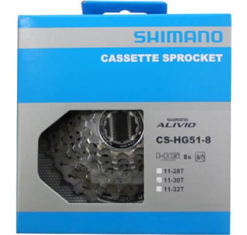 Cassette 8v 11/30 HG51  Shimano