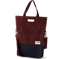 Shoppertas 20L recycled rood grijs 