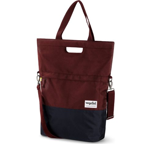 Shoppertas 20L recycled rood grijs  Urban Proof