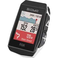 Sigma Sport Fietscomputer ROX 11.1 EVO GPS White 