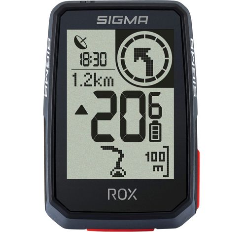 Fietscomputer ROX 2.0 GPS Black  Sigma Sport