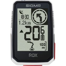 Sigma Sport Fietscomputer ROX 2.0 GPS White 