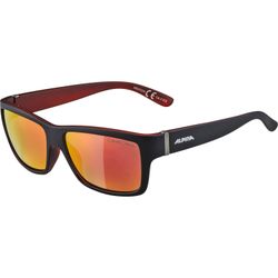 Alpina Sports KACEY black-red/matt red mirror cat3 