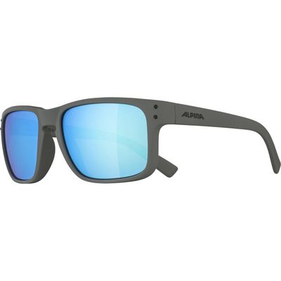 KOSMIC moon-grey/matt blue mirror cat3  Alpina Sports