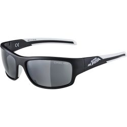 Alpina Sports Testido black matt-white / ceramic mirror black Cat3 