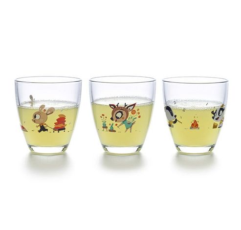 Drinkglazen voor kinderen (3 stuks)  Moods