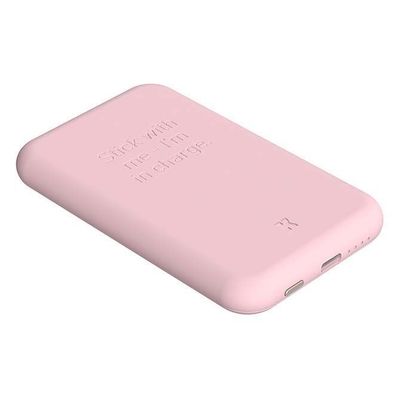 toCHARGE QI Powerbank 5000 mAh Dusty Rose 