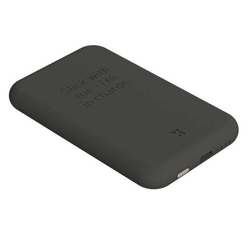 toCHARGE QI Powerbank 5000 mAh Zwart  Kreafunk