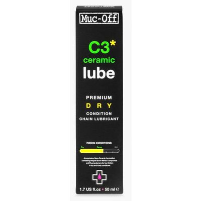 Lubrifiant C3 ceramique conditions sèches 50 ml  Muc-Off