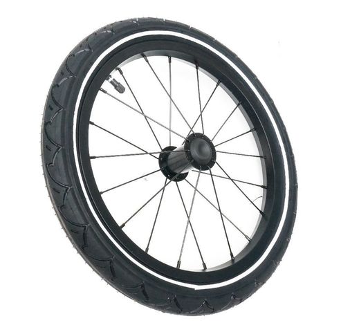 Wiel 16'' zwart voor hondenkar  AX.Bike