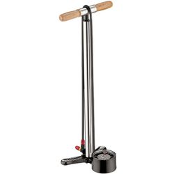 Lezyne ALLOY FLOOR DRIVE TALL SILVER/HI GLOSS 