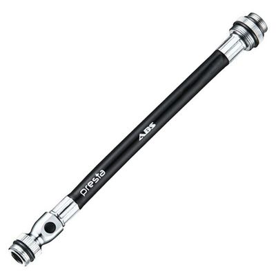 ABS FLEX HOSE -ROAD (presta only) BLK/SILVER 