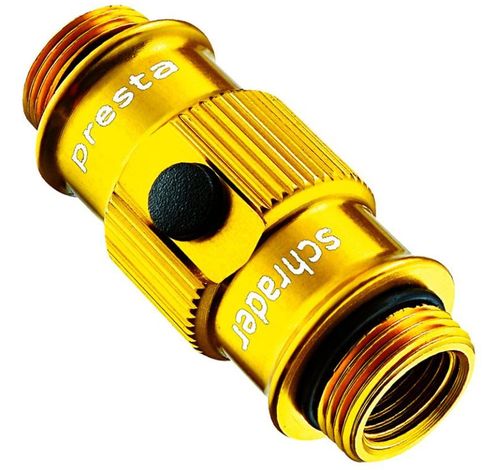 ABS FLIP CHUCK - STD GOLD/HI GLOSS  Lezyne