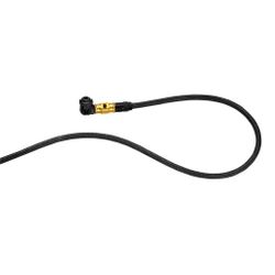 Lezyne ABS BRAIDED FLOOR PUMP HOSE GOLD/HI GLOSS 