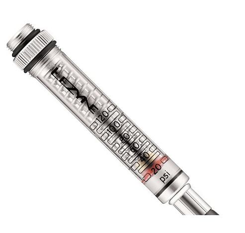 ABS PEN GAUGE SILVER/HI GLOSS  Lezyne