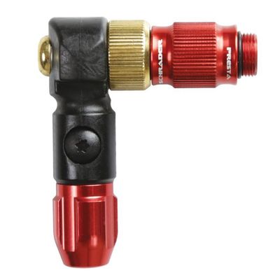 ABS-1 PRO HP CHUCK BRAIDED RED/HI GLOSS  Lezyne