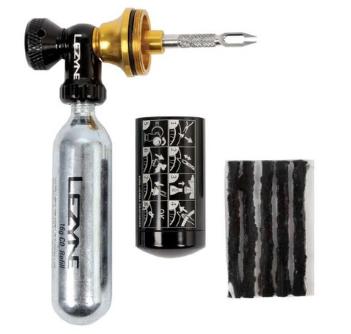 TUBELESS CO2 BLASTER BLACK/GOLD  Lezyne