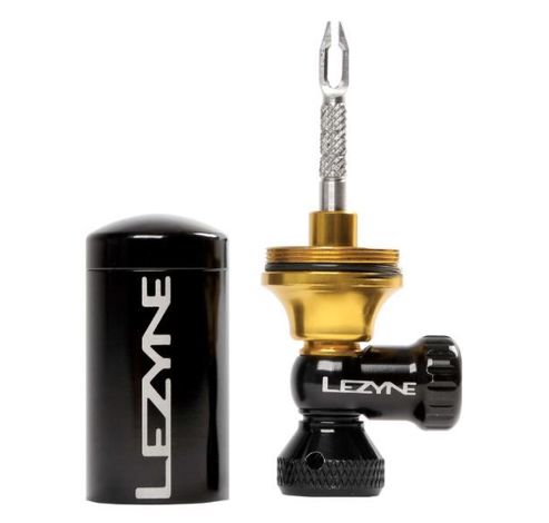 TUBELESS CO2 BLASTER BLACK/GOLD  Lezyne