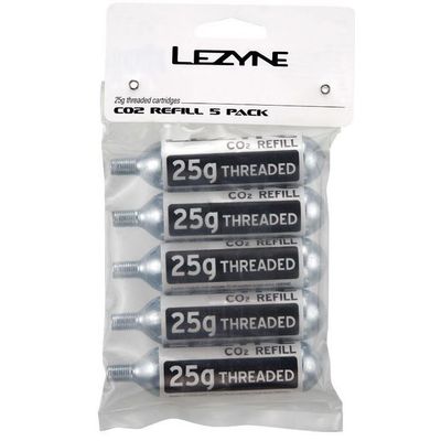 25G - 5 PACK (5 cartridges) SILVER/ W/B STICKER 