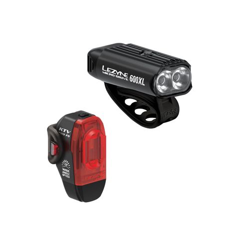 MICRO DRIVE 600XL / KTV PRO PAIR BLACK / BLACK  Lezyne