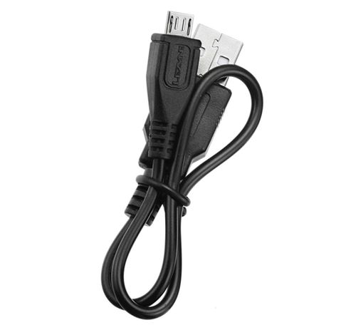 MICRO USB CABLE BLACK  Lezyne