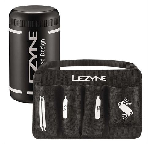 FLOW CADDY WITH ORGANIZER BLACK  Lezyne