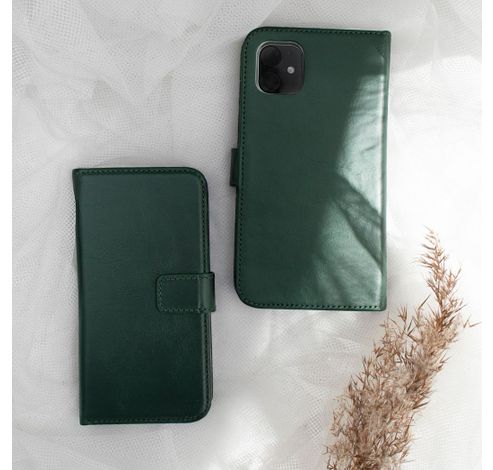 iPhone 13 Mini Booktype Cuir Vert  Selencia