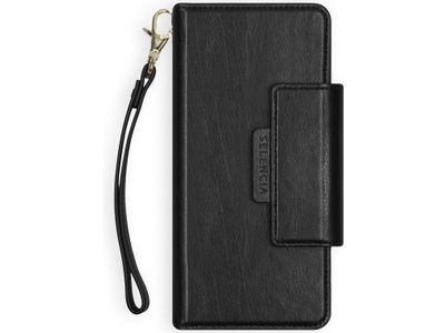 Book Case 2 in 1  iPhone 12 mini vegal leder black