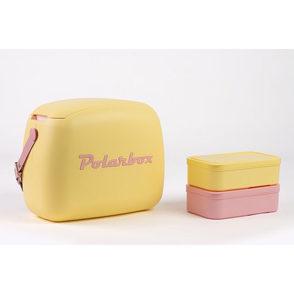 Polarbox Polarbox Coolerbag 6l Geel Incl. 2x Lunchbox